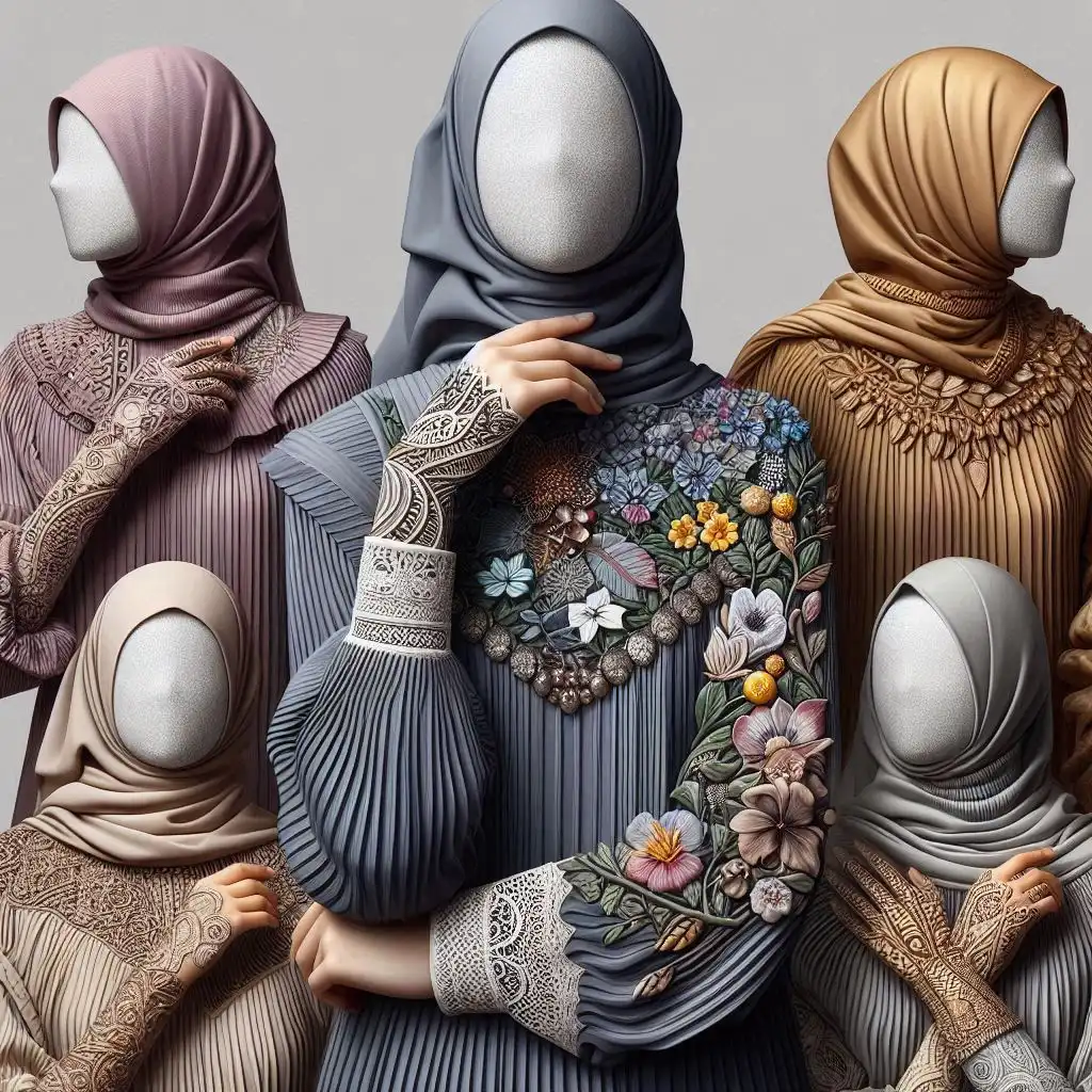 لباس پلیسه شده